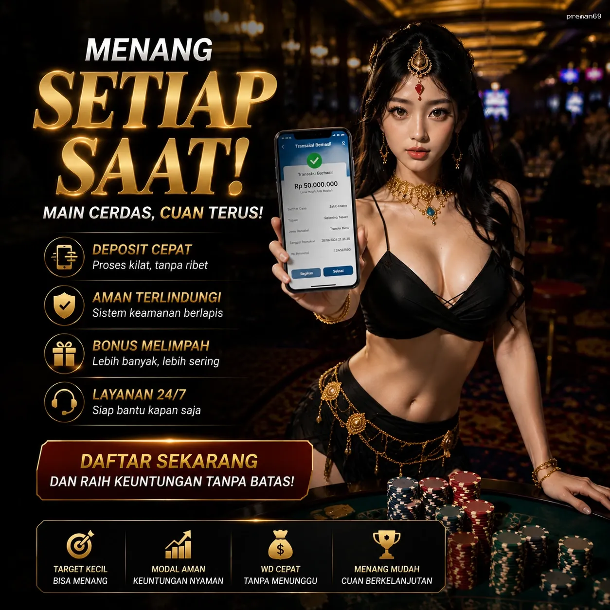 Pemula di preman69 Temukan Game Terbaik untuk Dilihat